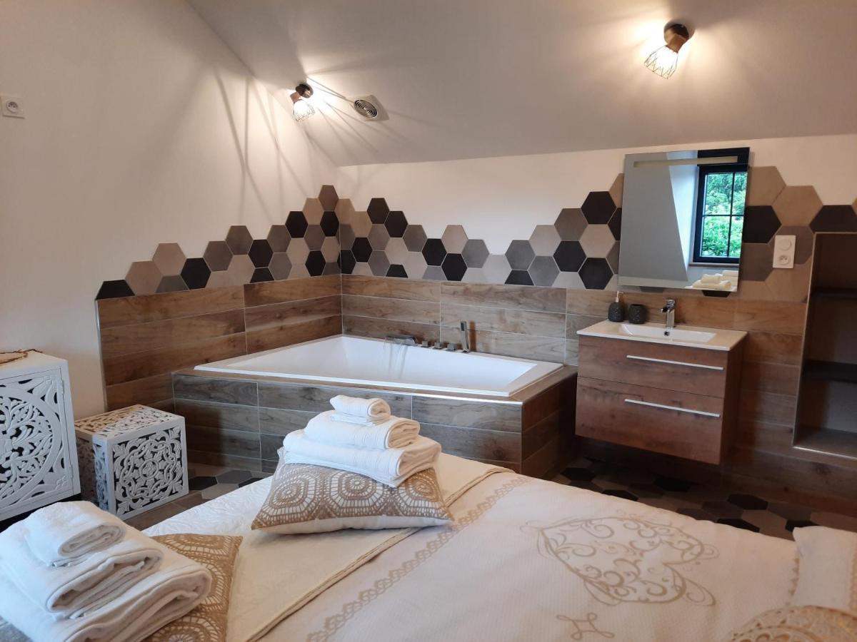 Villa Madelaine Ranch, Nouvelle Piscine 2025 Le Gast Exterior foto